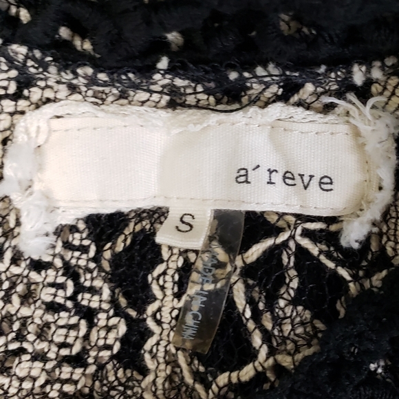 A'reve Anthro Fixer Upper Lace Small Dress - Picture 4 of 6